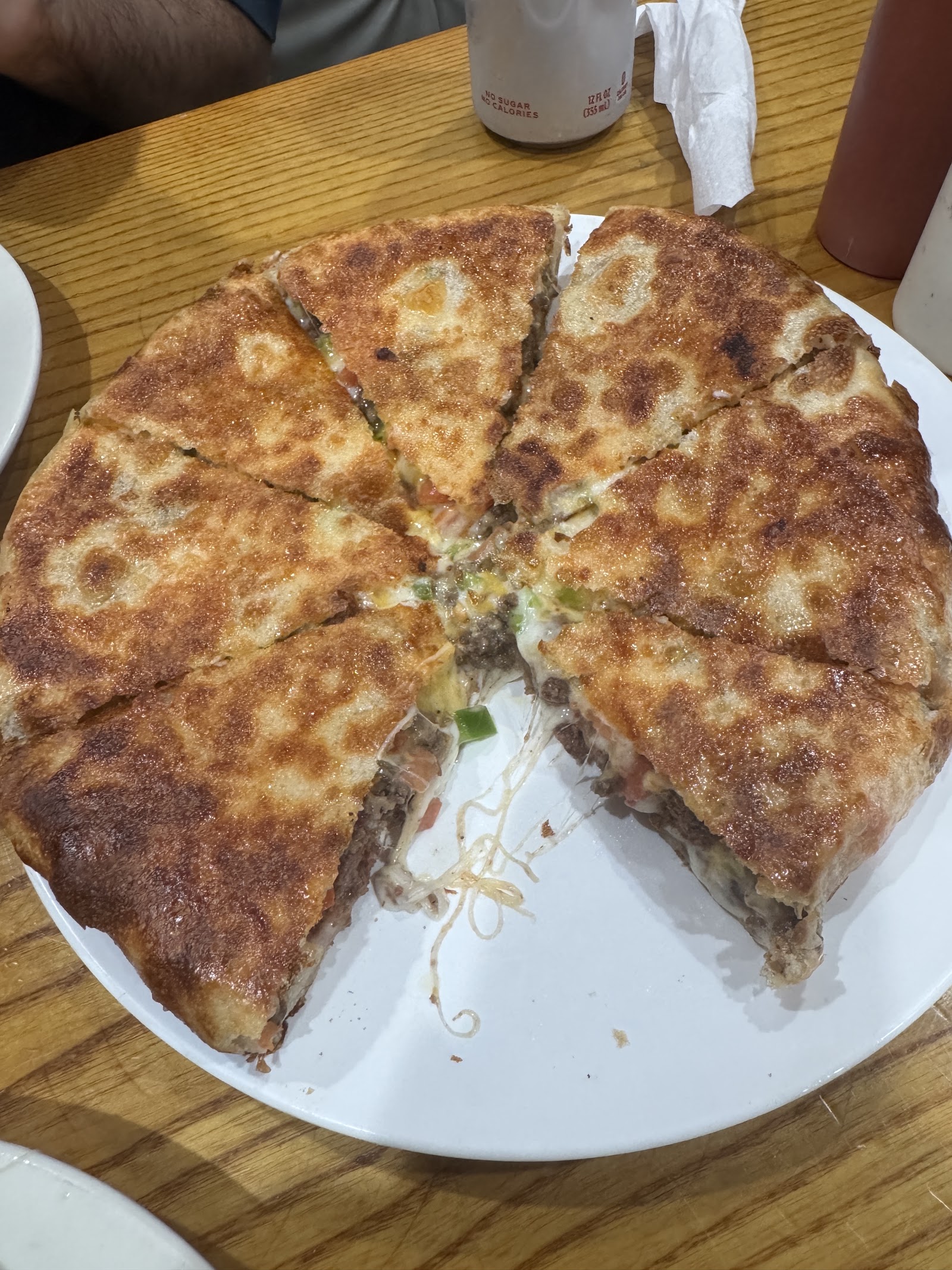 Savory meat feteer